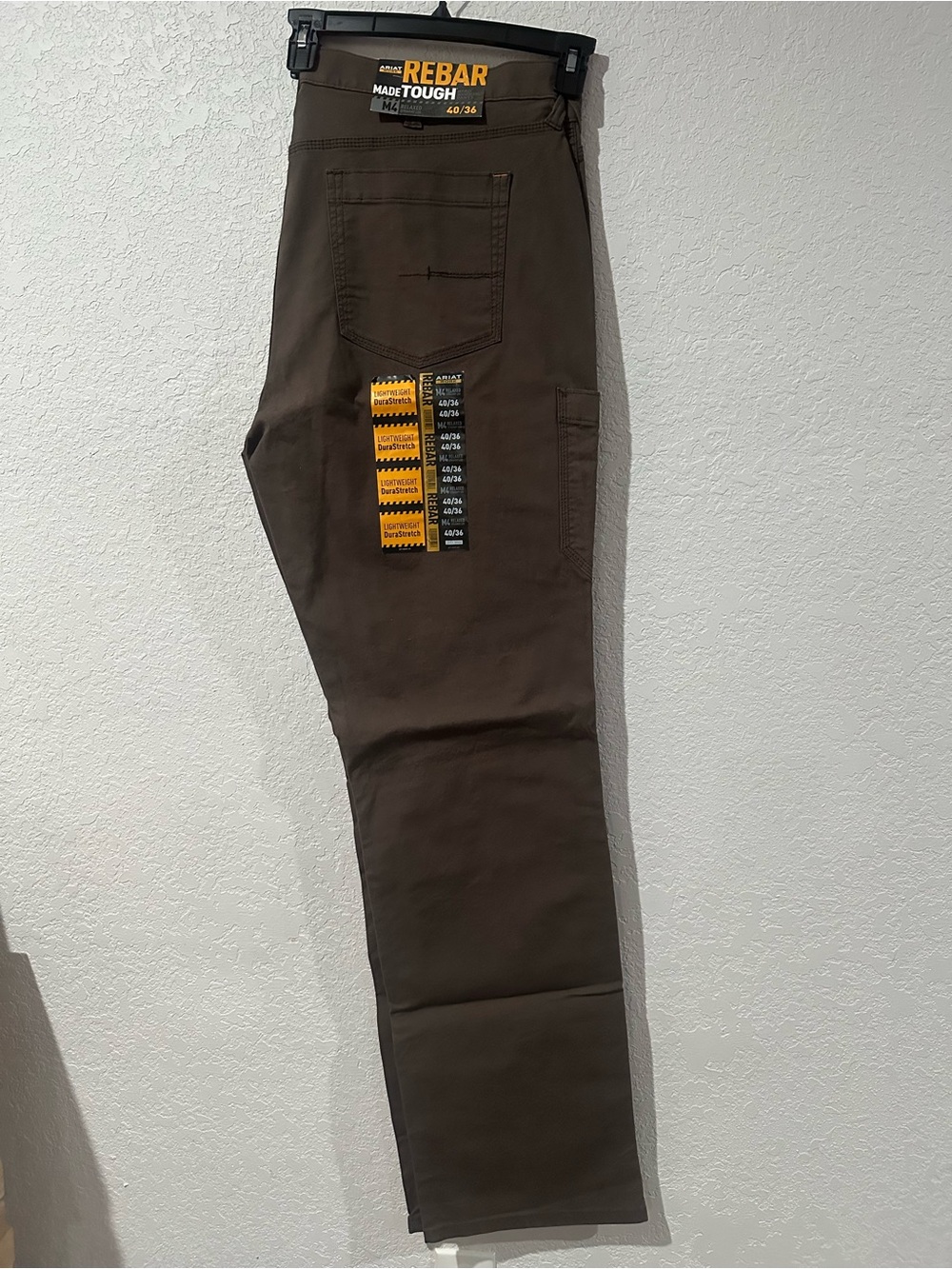 NEW Ariat Work Rebar M4 Relaxed Made Tough DuraStretch Straight Leg Pants
